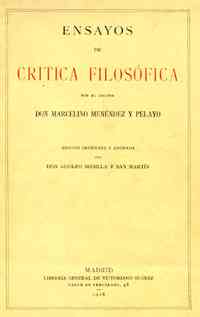 Ensayos de critica filosofica 1918