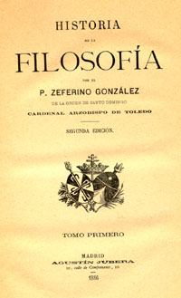 Historia de la Filosofía 1886